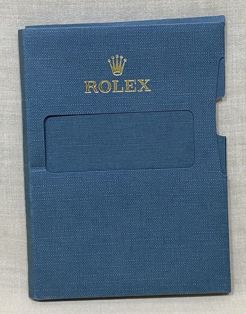 Authentic Rolex Warranty Envelope for Submariner Explorer GMT Service-image