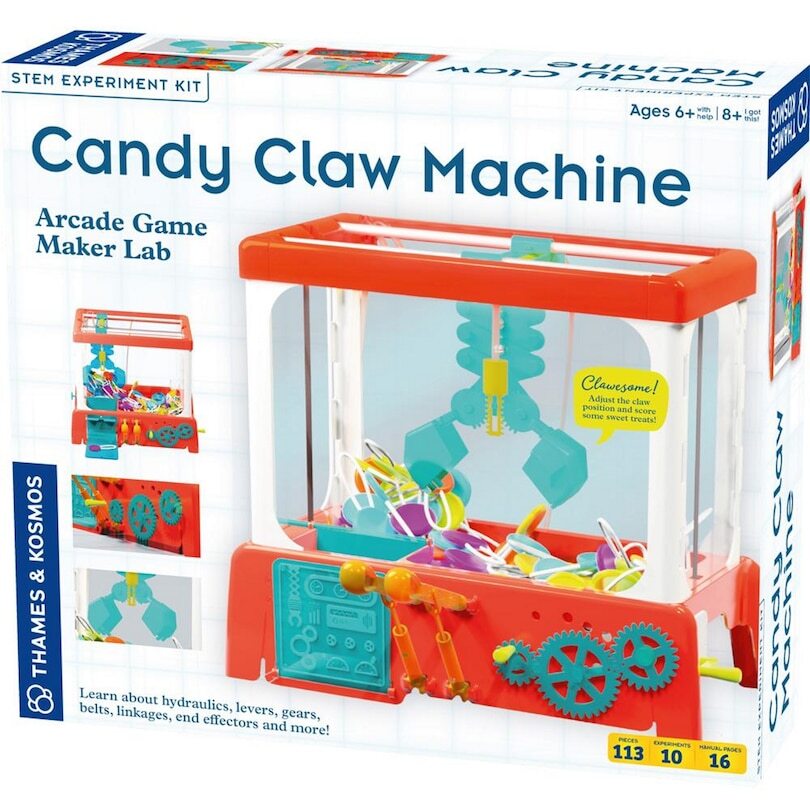 Thames & Kosmos Candy Claw Machine, Arcade Game Maker Lab