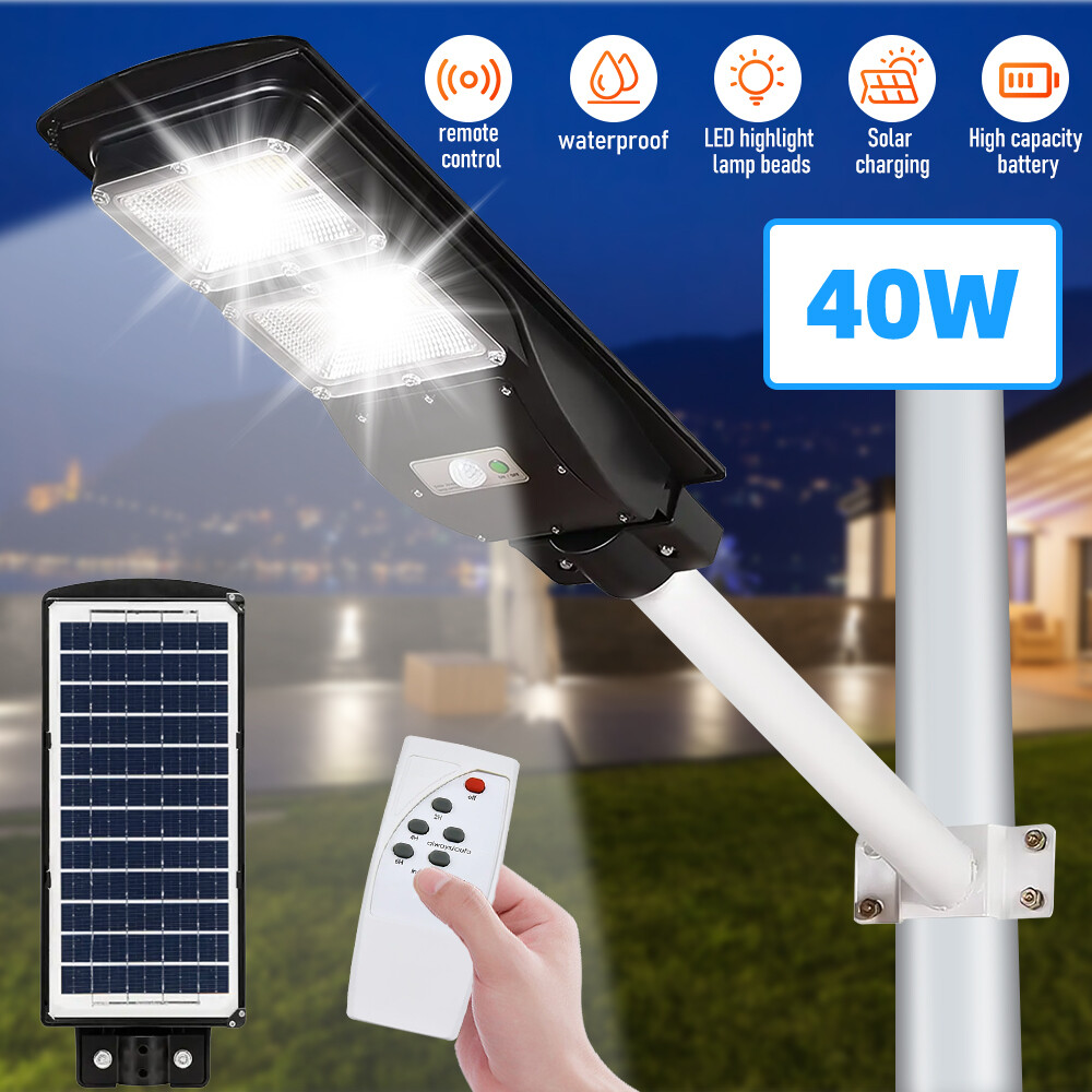 9900000LM Solar LED Outdoor Garden Street Lights with Motion Sensor