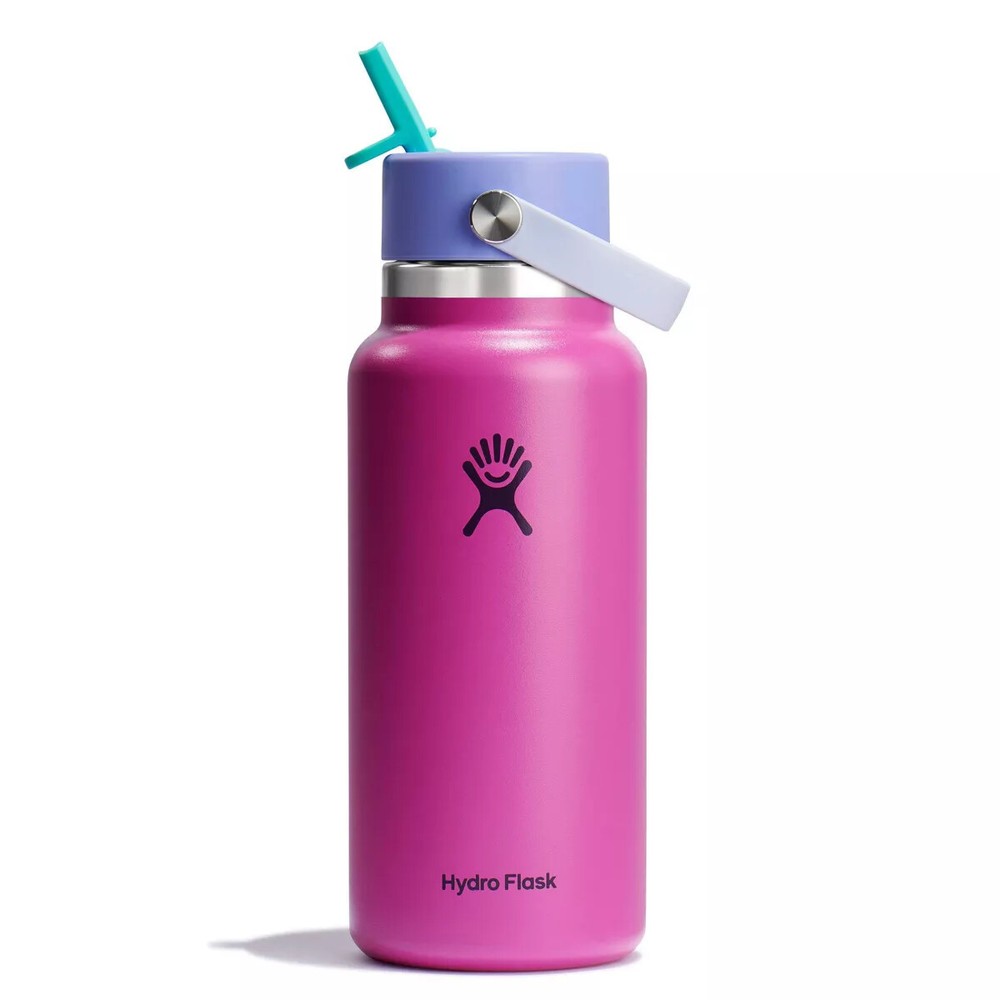 Hydro Flask 32oz Wide Mouth Flex Straw Water Bottle