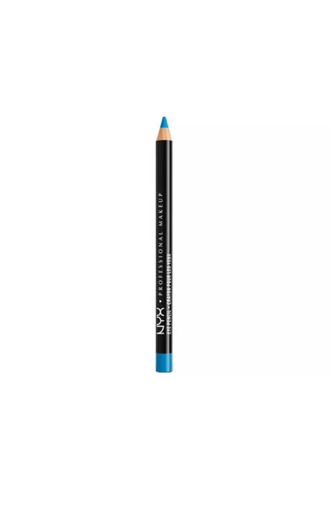 NYX Slim Eye Pencil, Long Wearing Eyeliner Pencil - Electric Blue