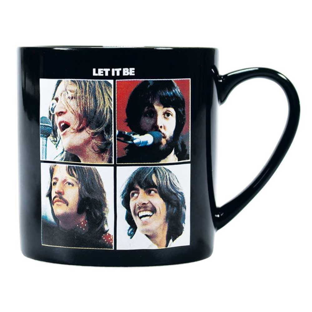 The Beatles Let It Be Official Black Boxed Mug One Size