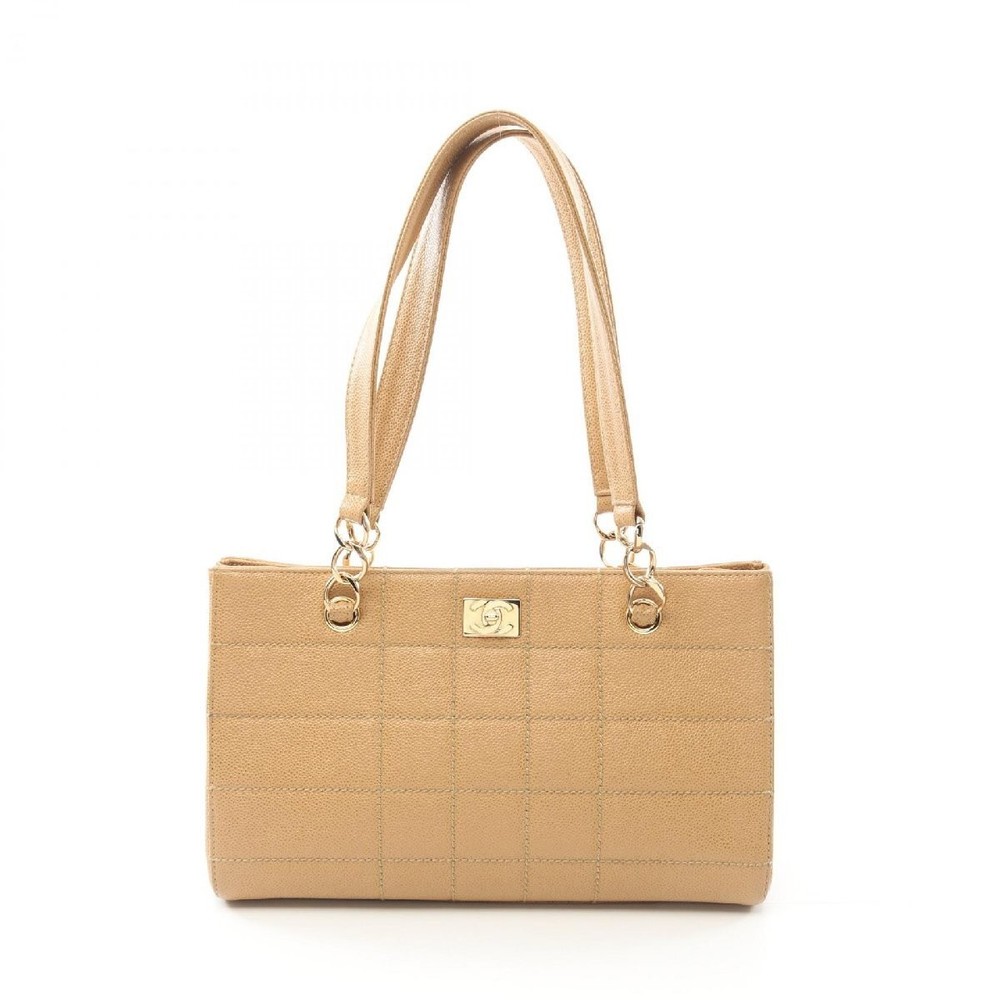 Chanel Classic Leather Tote Bag in Black 145938