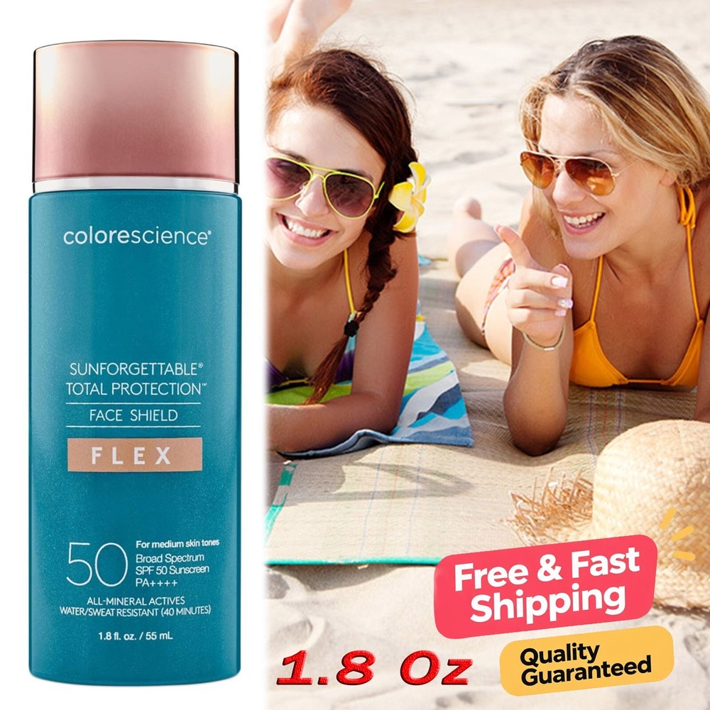 Colorescience Sunforgettable SPF 50 Face Shield Flex Tester in Medium