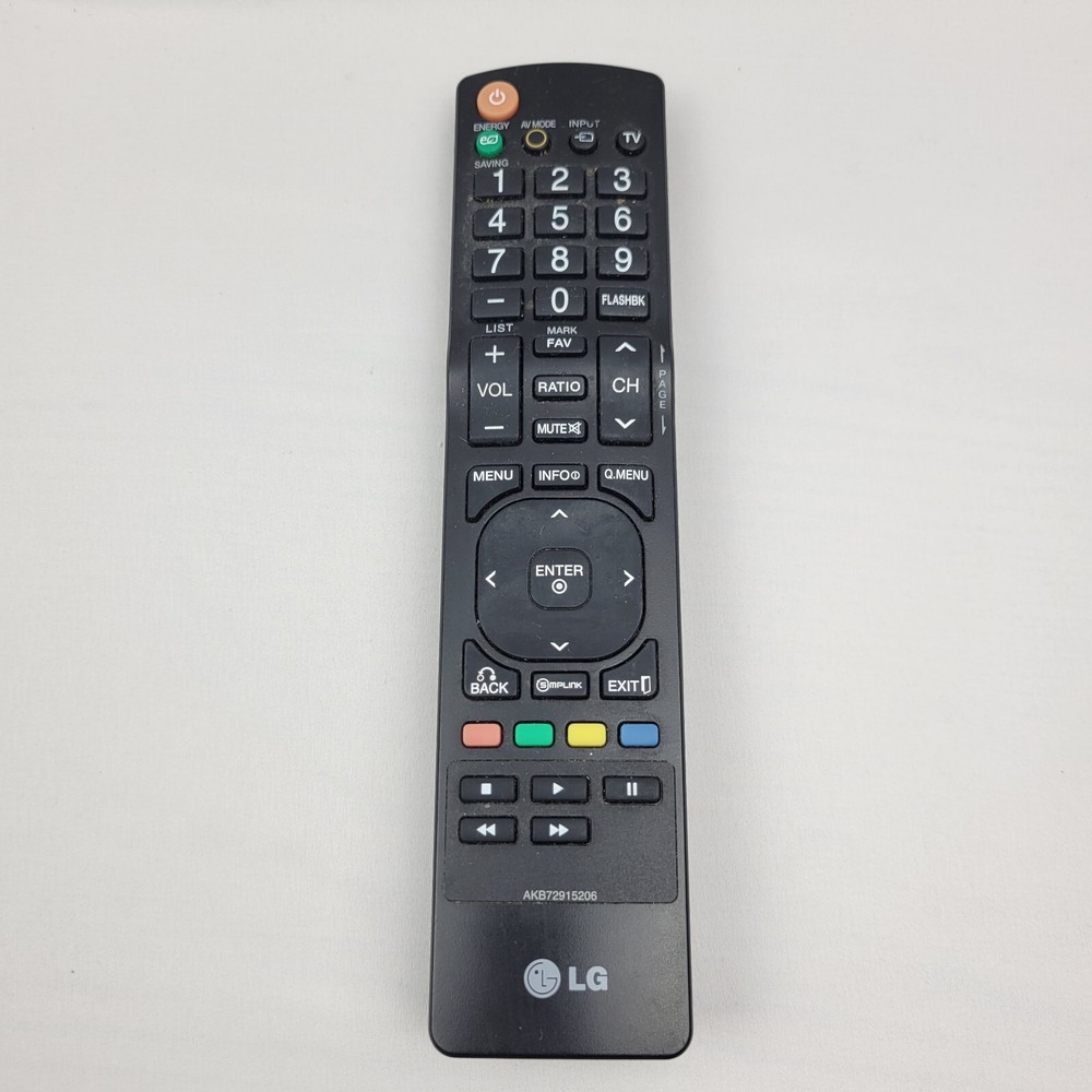 LG AKB72915206 Factory Original TV Remote 47LD520, 47LD450, 26LE5300, 22LE5300