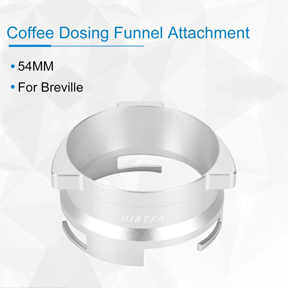 54mm Hands-Free Coffee Dosing Funnel for Breville Barista Portafilters