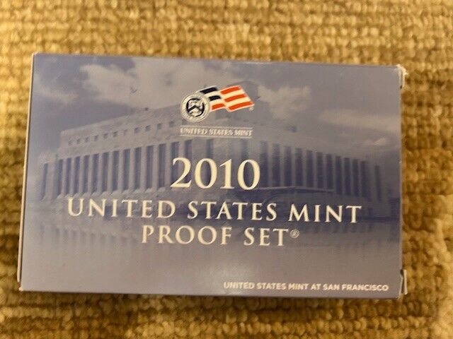 U.S. Mint 2010 United States S Proof Set - w/Quarters and Presidential $1 Coins