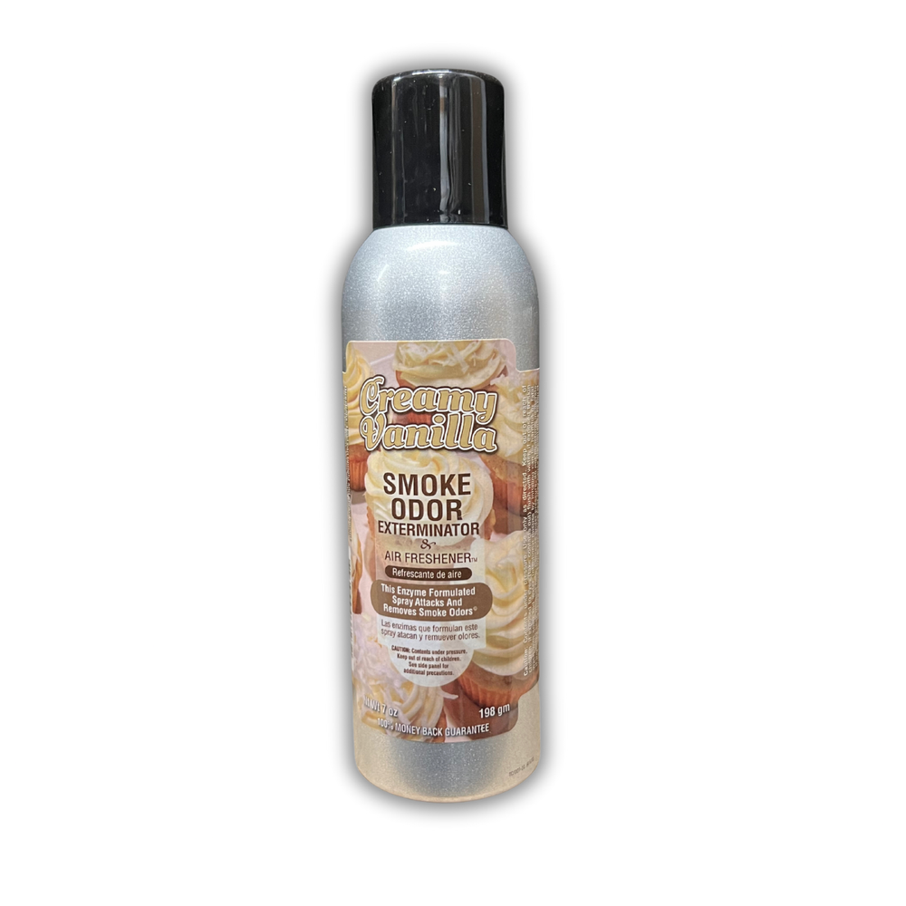 Creamy Vanilla - Smoke Odor Exterminator Enzyme Air Freshener 7oz Spray -Buy Now