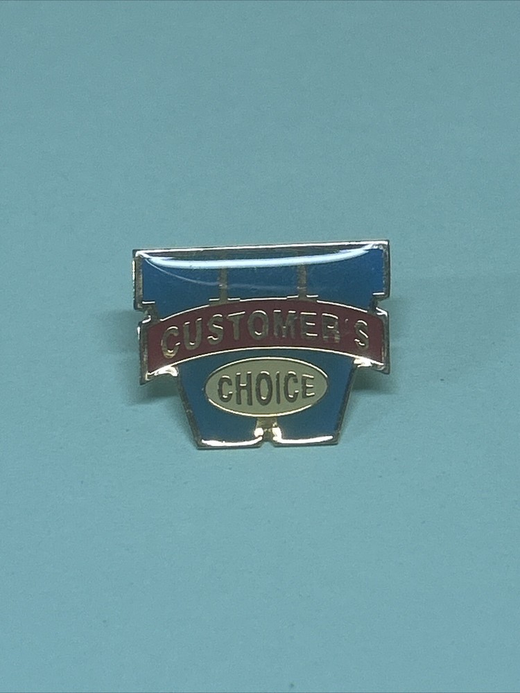 Walmart Customer Choice Pin Pinback Lapel Pin
