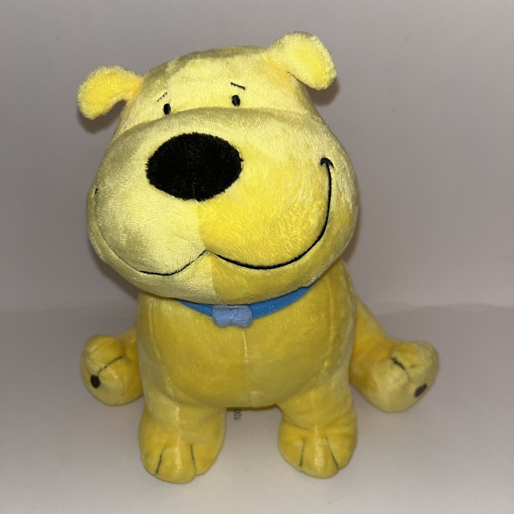 Kohls Cares Clifford the Big Red Dog T-Bone Plush Yellow with Blue Collar Happy