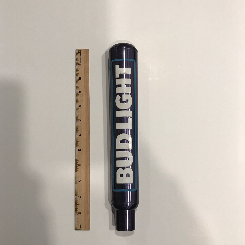 Bud Light Aluminum Logo Beer Tap Handle 12