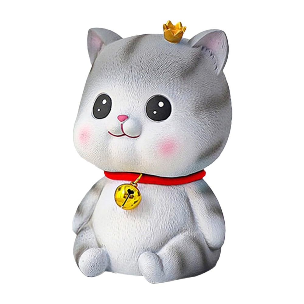 Coin Bank Cat Piggy Bank Money Bank Saving Box Kids Gift 5.7in