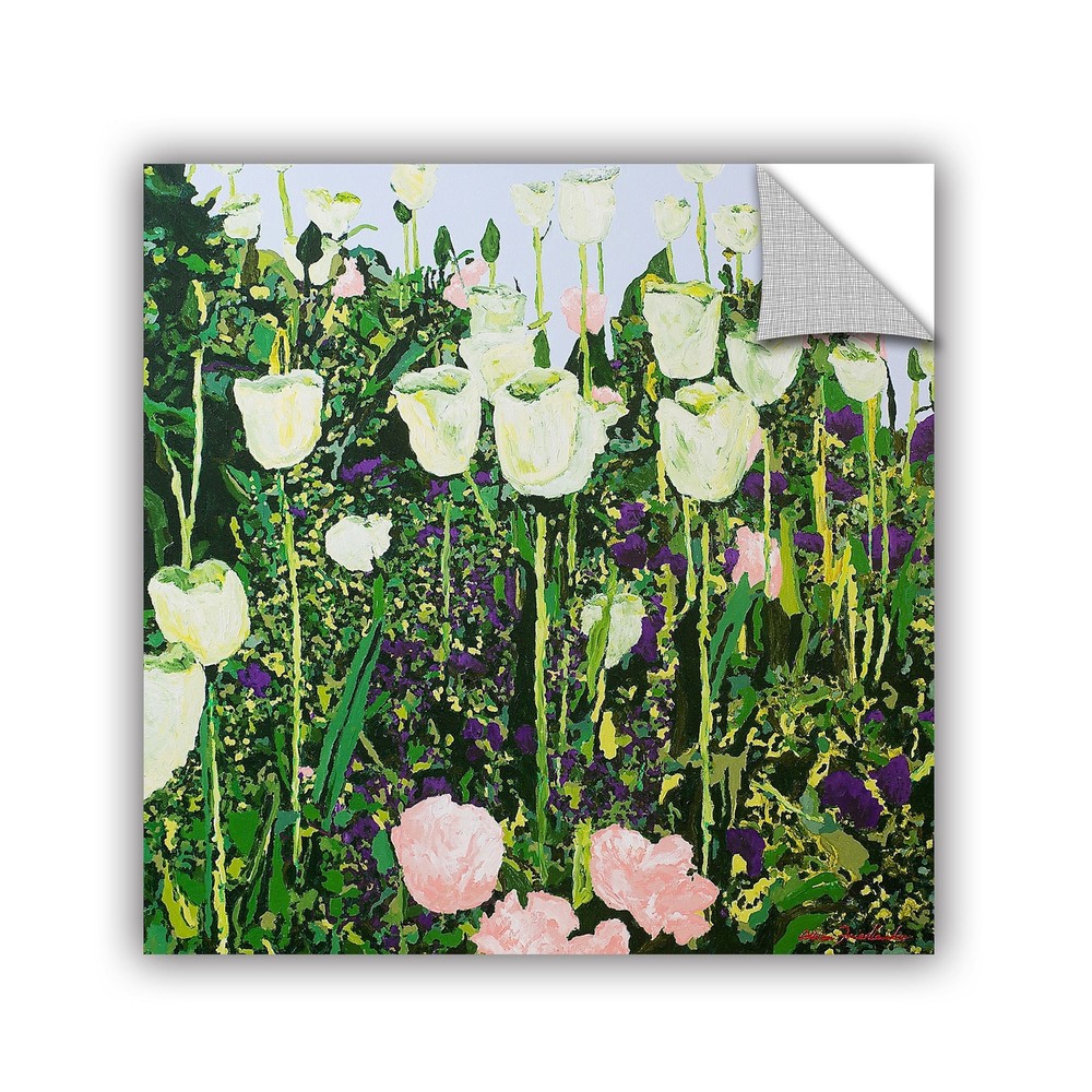 ArtAppealz Allan Friedlander 'Tulip Delight' Removable Wall Art