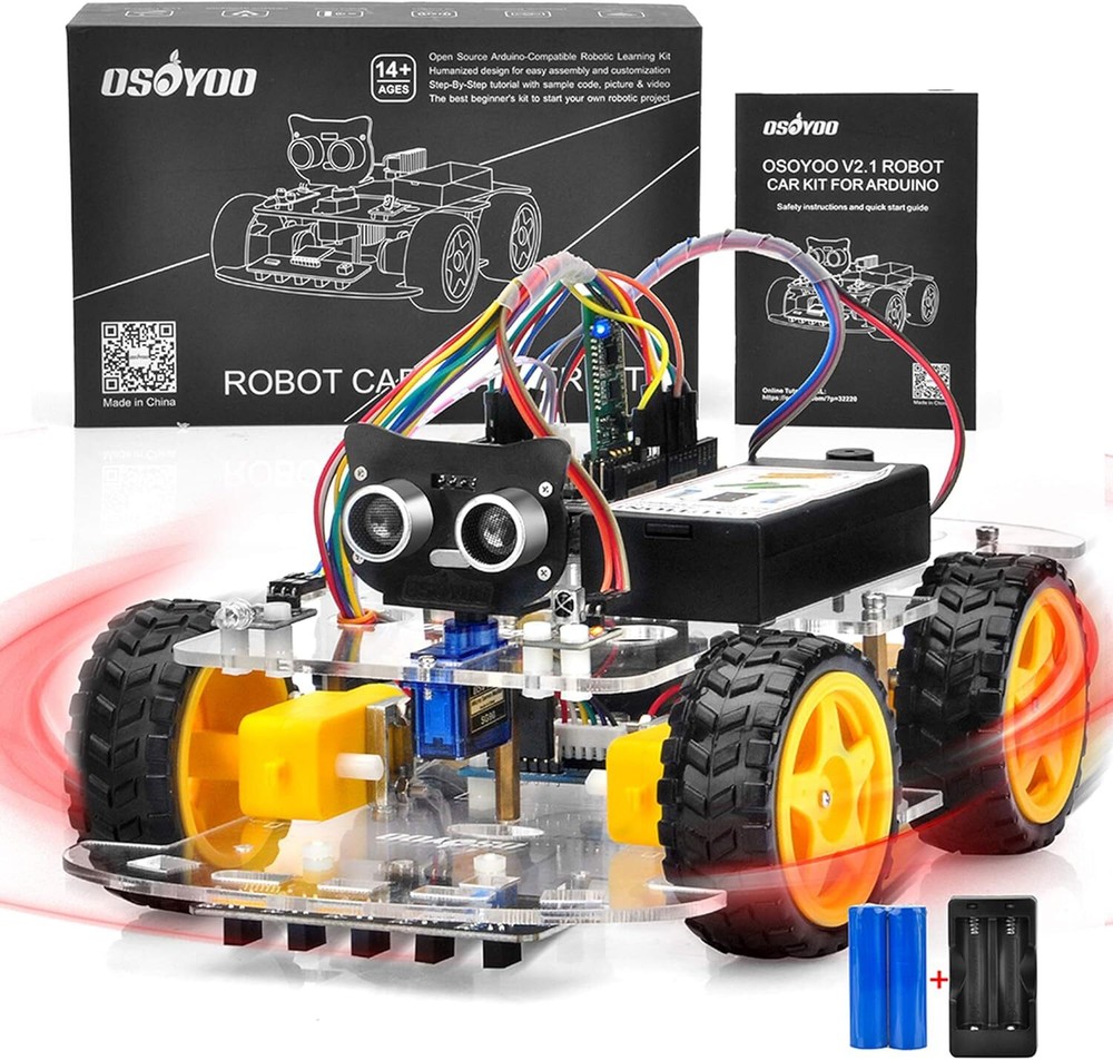 OSOYOO V2.1 Smart IOT Robot Car Kit for Arduino - Early STEM Education for...-image