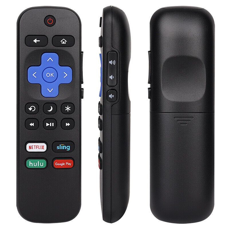 1PCS Replacement For Insignia Roku TV Remote Controls TV Accessory Black
