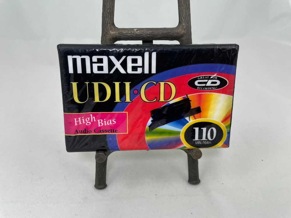 MAXELL UD II CD 110 High Bias Blank Audio Cassette Tape Sealed