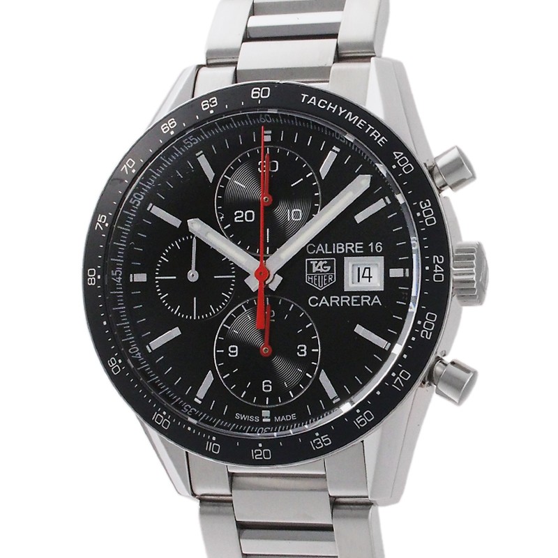 TAG Heuer Carrera Calibre 16 Chronograph CV201AK BA0727 with G Card