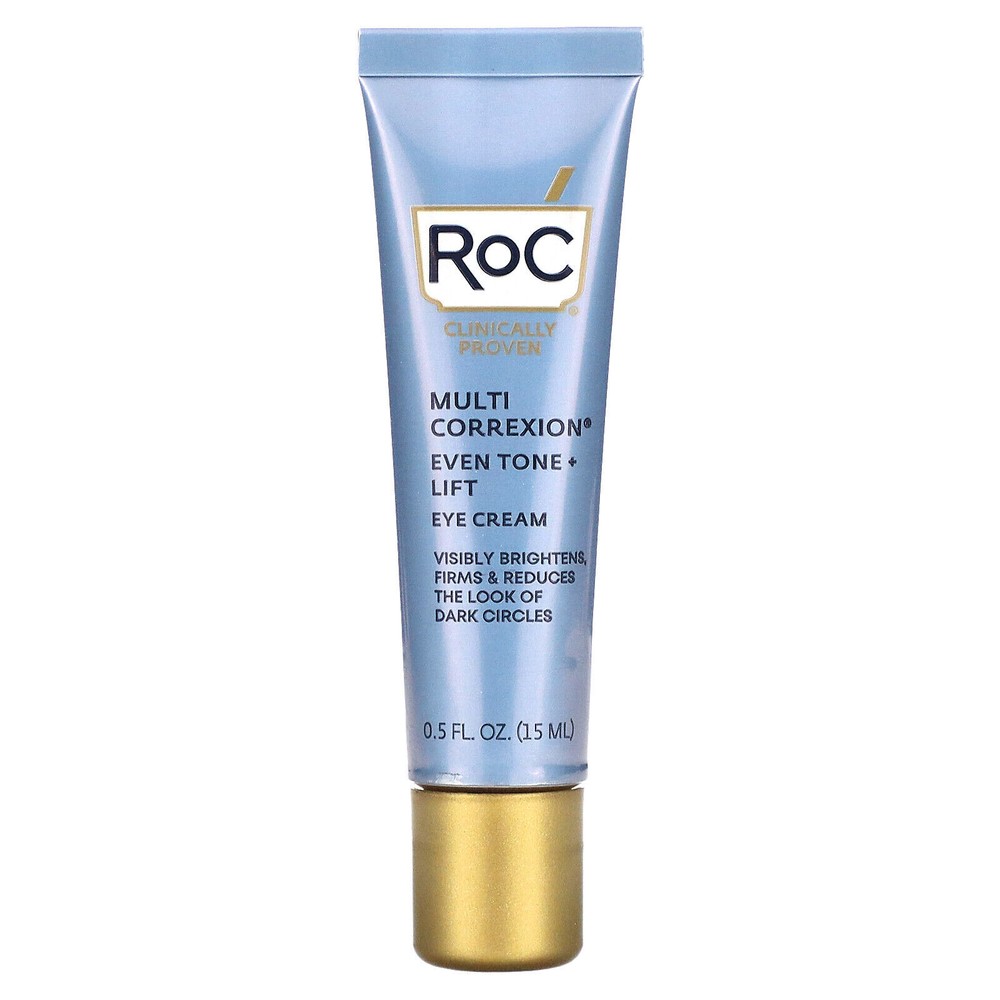 RoC Multi Correxion Eye Cream 0.5 fl oz 15 ml Brightens Reduces Dark Circles