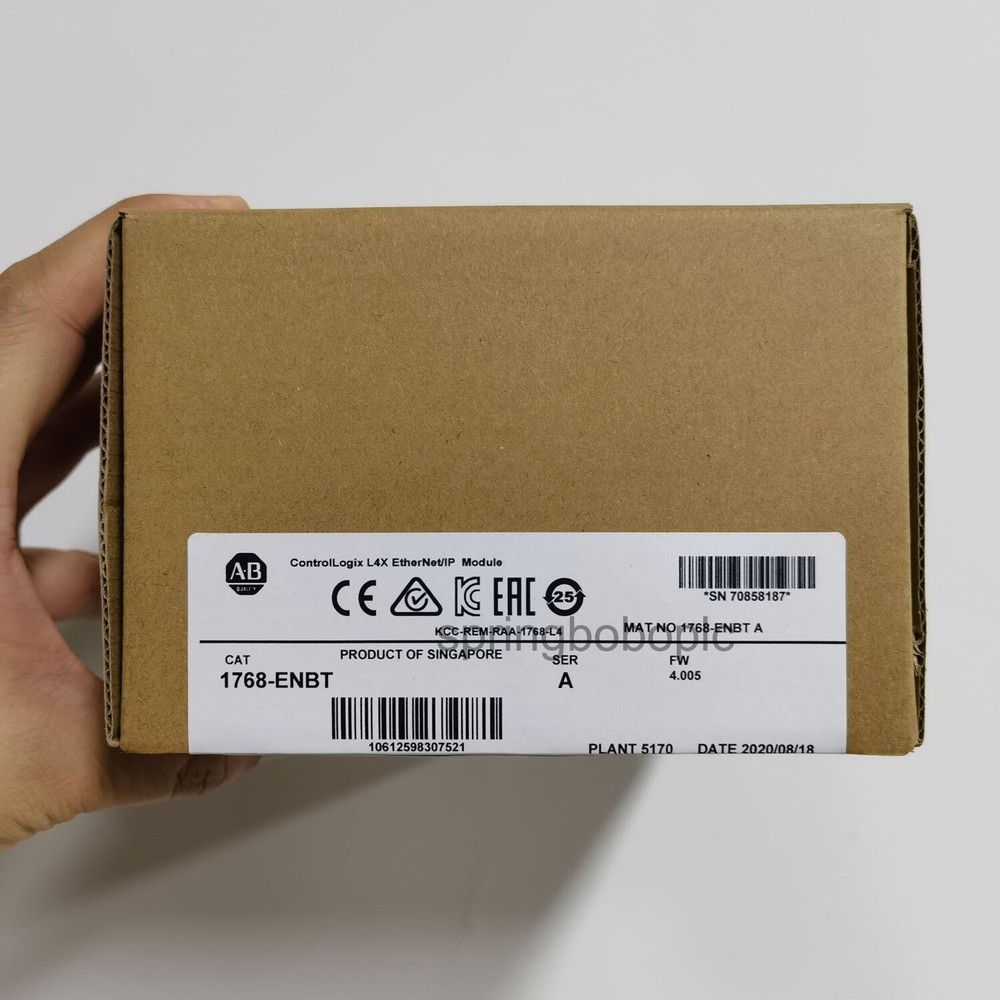 New AB Factory Seale 1768-ENBT SER A EtherNet/IP Communication Module 1768ENBT