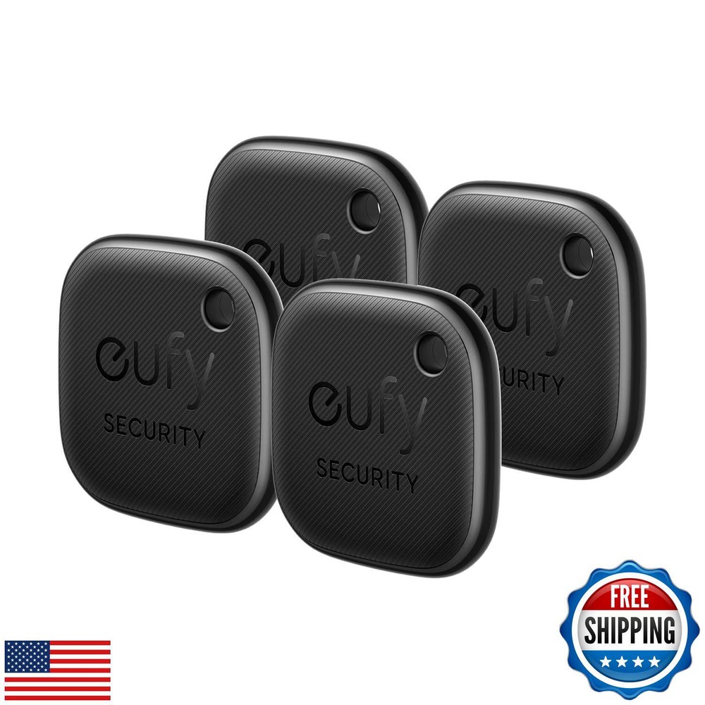 Eufy Security SmartTrack Link Black 4-Pack No Android Support
