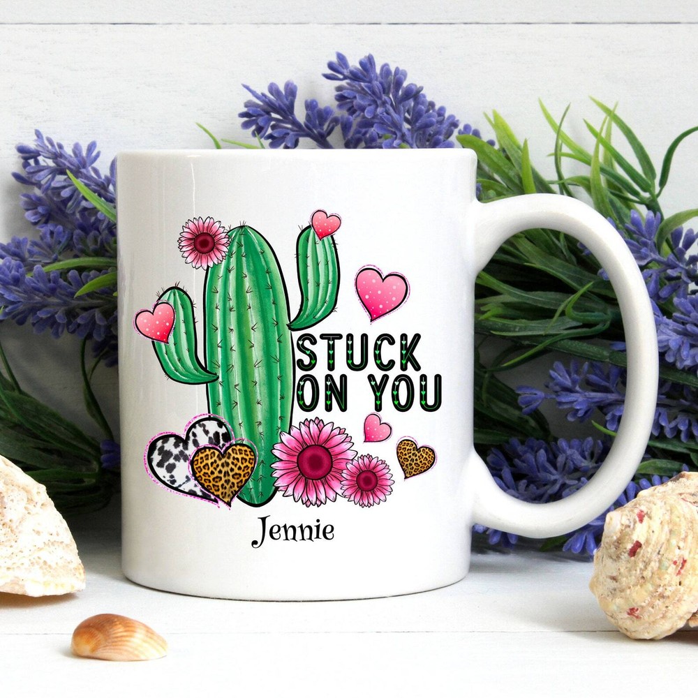 Stck On You Mug Valentine Mug Valentine's Gift Valentine's Day Gift Cute Mug