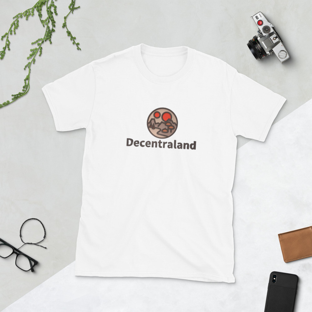 Decentraland MANA Crypto Unisex T-Shirt Blockchain Gaming Apparel-image