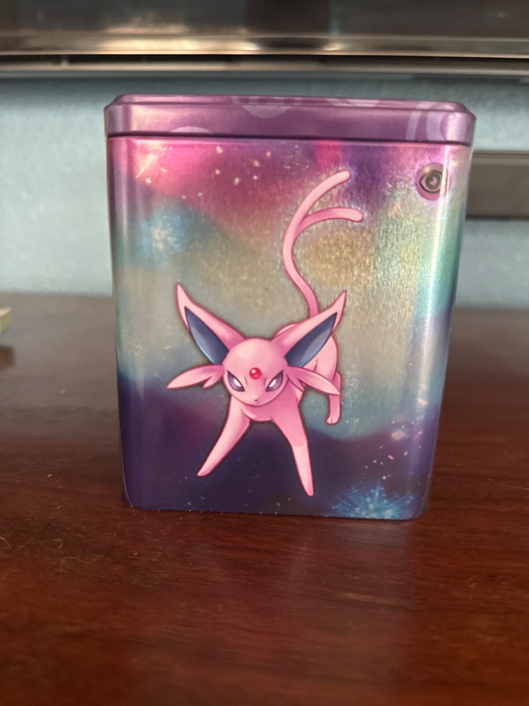 Pokemon TCG: Stacking Tin Q1 2025 - Psychic Type Sealed OFFICIAL Pokemon Tins &