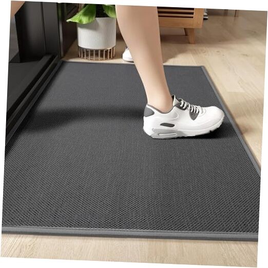 Durable 17x30 Indoor Outdoor Front Door Mat Non-Slip Entry Rug