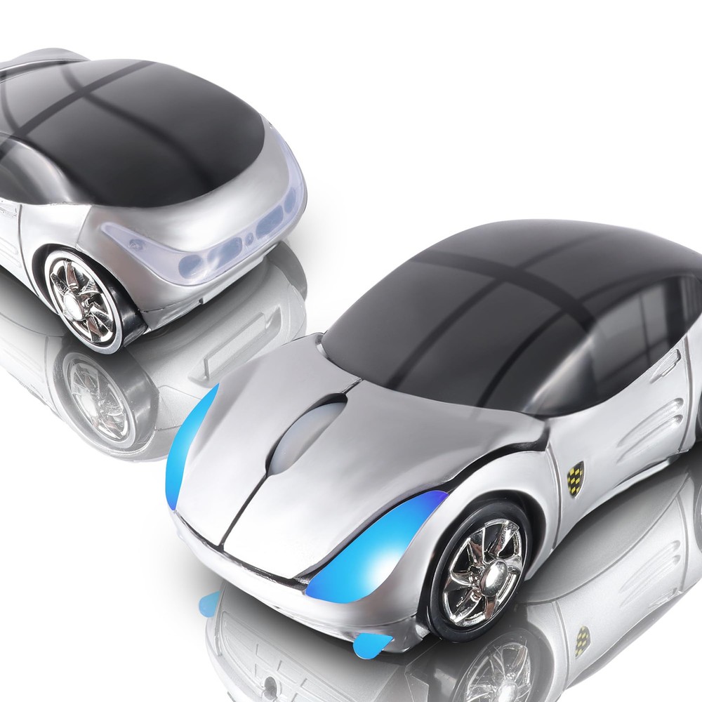 3D Sport Ergonomic 2.4GHz Wireless Car Mouse Optical Design