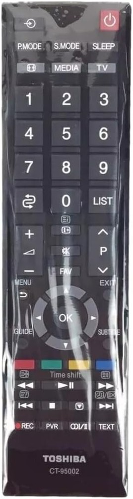 Original Toshiba CT-95002 TV Remote Control For Model 40S3965 43S3965 32L3965