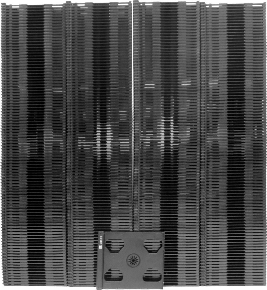 400GB Slimline Black 2-Disc CD DVD Storage Case CD2R80SMDG