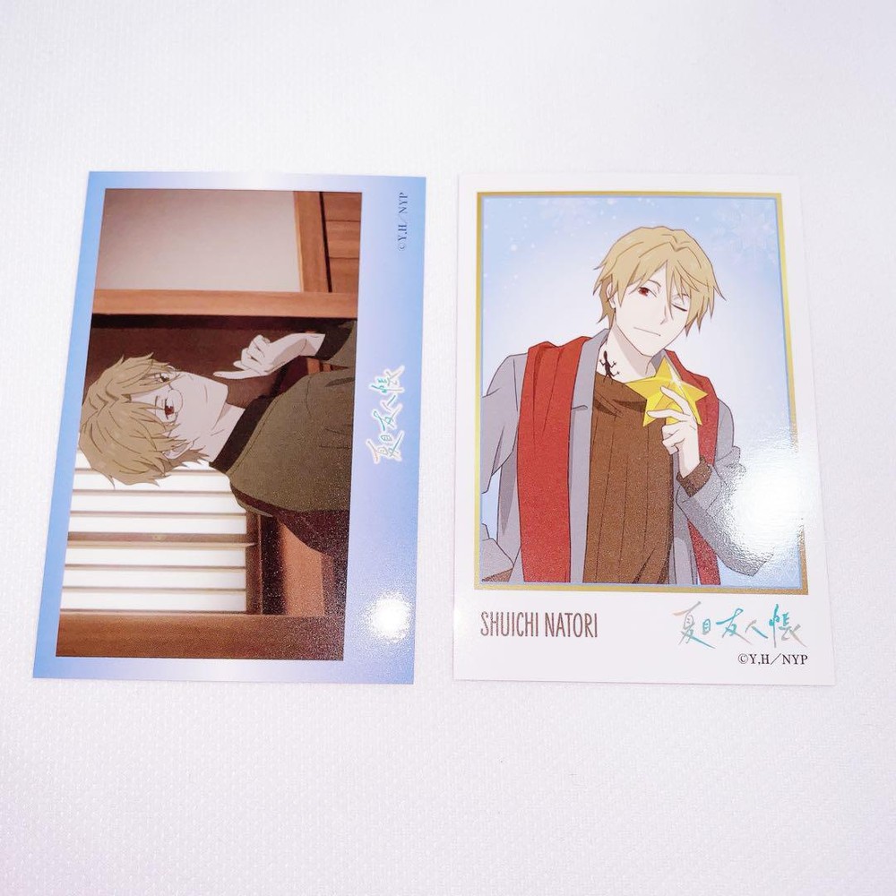 Natsume'S Book Of Friends Shuichi Natori Manekineko Photoca Photocard