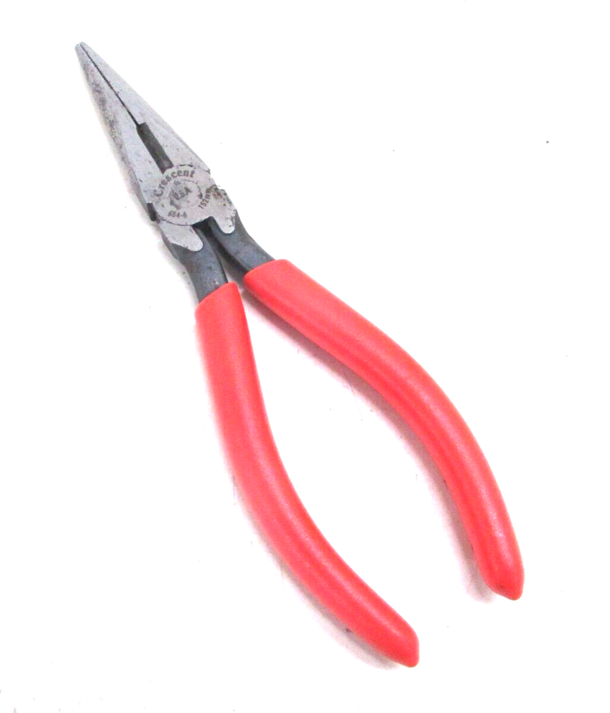 CRESCENT TOOLS 6” NEEDLE NOSE PLIERS, 654-6, USA