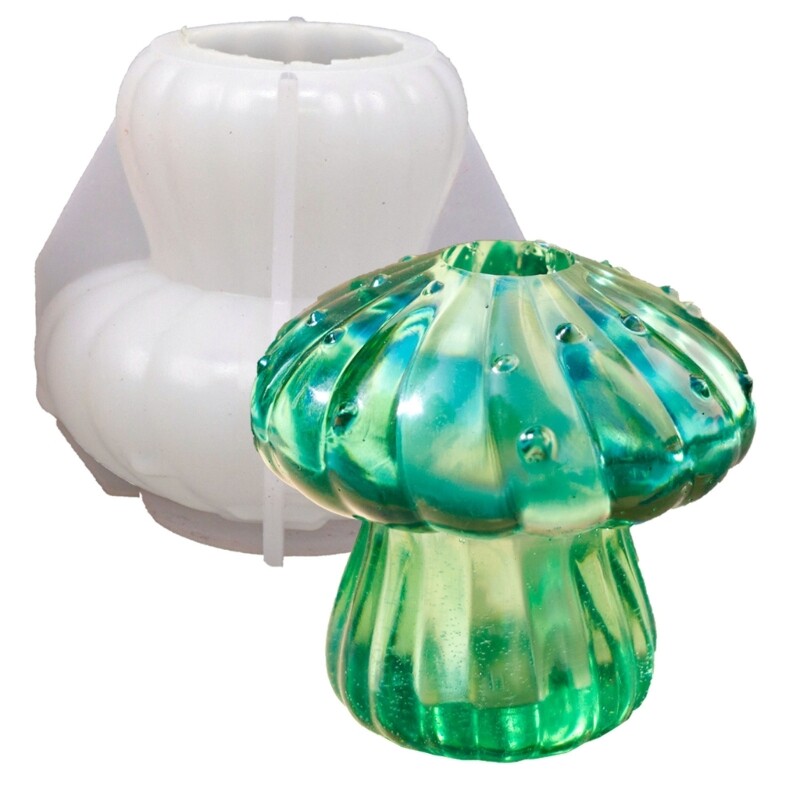 Silicone Mushroom Stand Mold Creative Holder for Decor