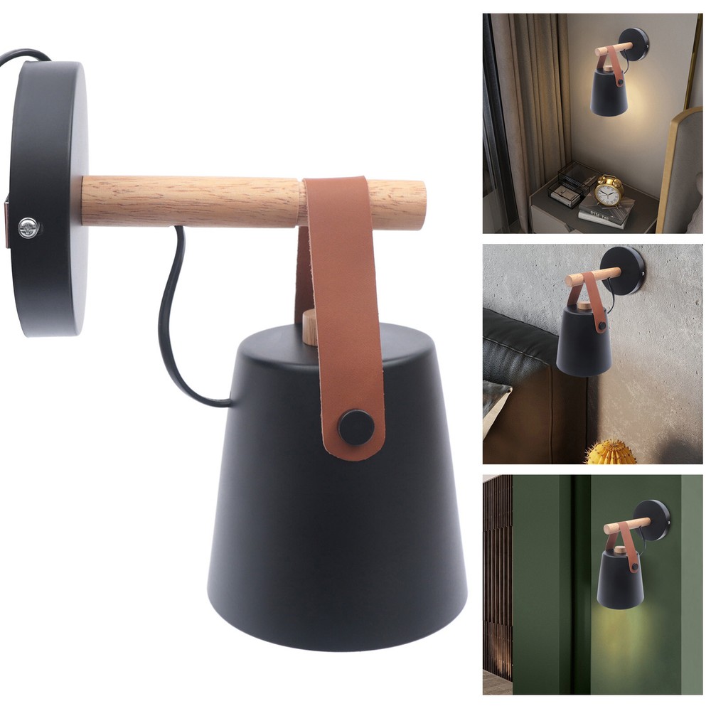 Retro Wall Mounted Lighting Reading Light Indoor Plug in Wall Sconces Set 60W