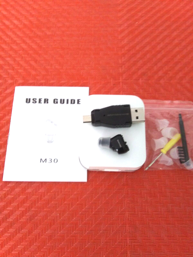 Rechargeable CIC Digital Hearing Amplifiers for Left or Right Ear No Test Fit Needed