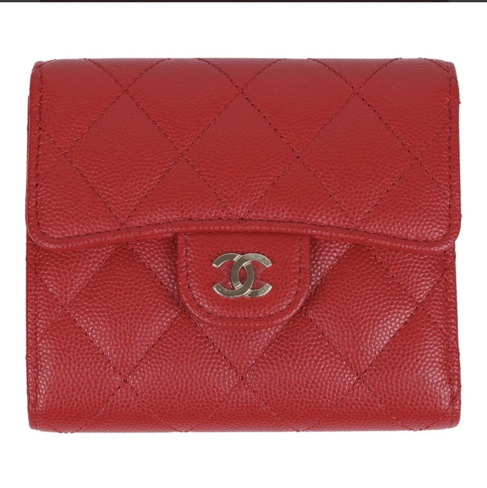 chanel wallet caviar