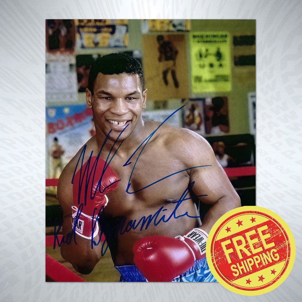 Mike Tyson Autograph Reprint Signed 8x10 Photo Signature Poster BUY NOW