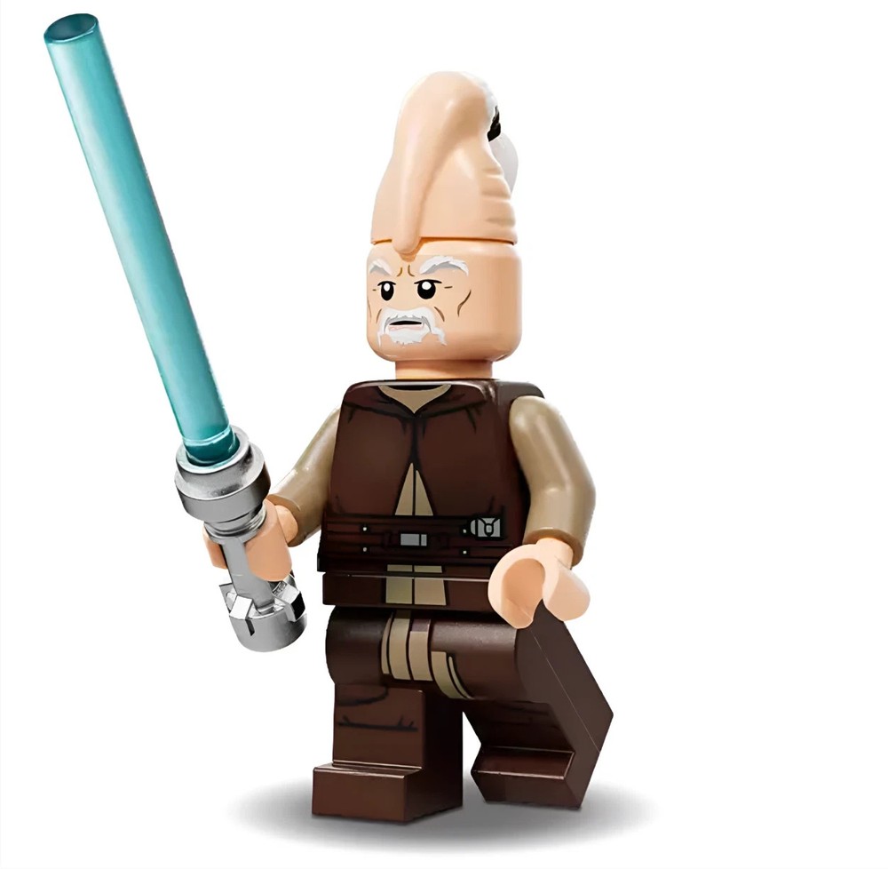 LEGO Star Wars Ki-Adi-Mundi Minifigure Jedi Master 75413 Clone Turbo Tank NEW