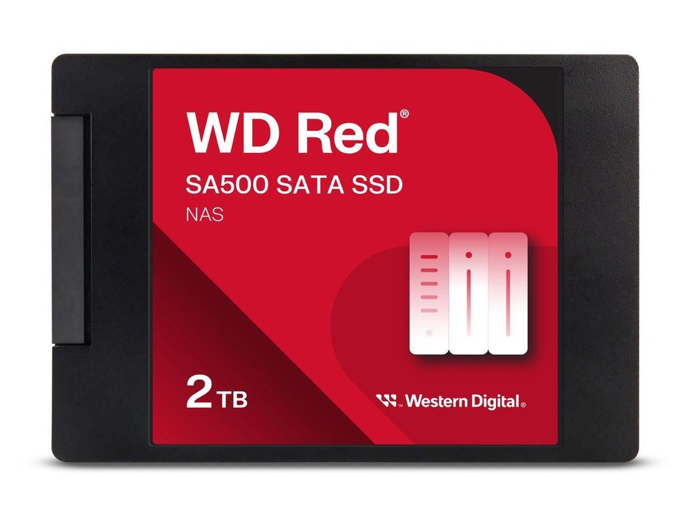 WD Red® SA500 NAS SATA SSD, 2TB, 2.5