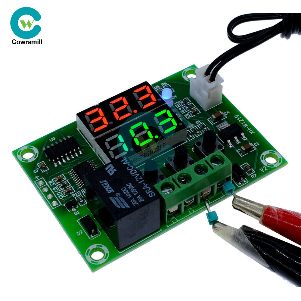 DC 12V Dual LED Multi-function Cycle Timer Relay Module Delay Time Switch
