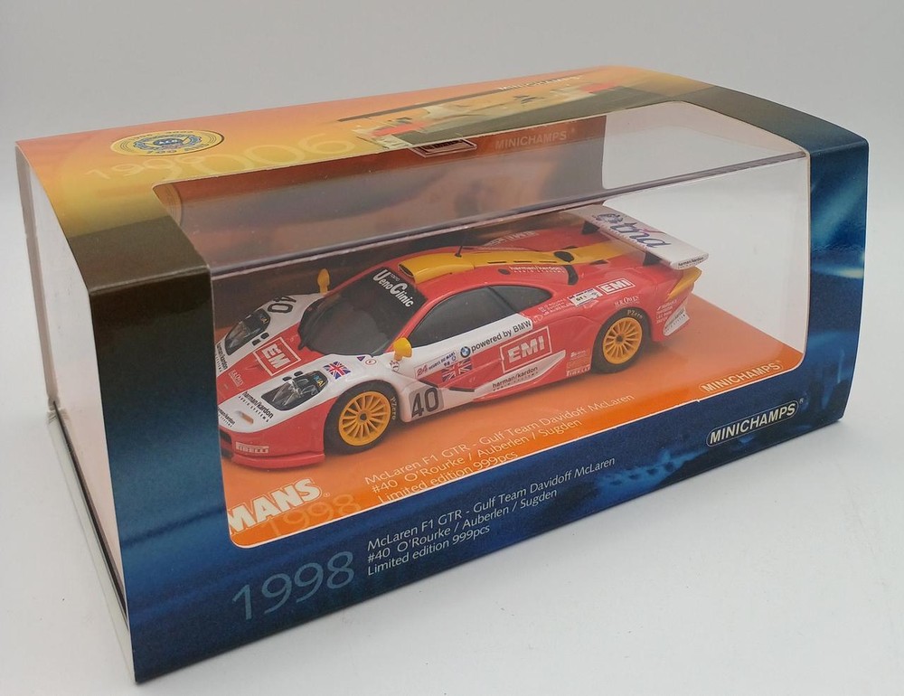 Mclaren F1 Gtr Le Mans 1998 Minichamps GLF13