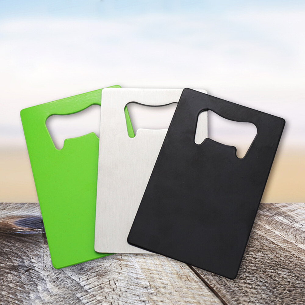 Credit Card Type Beer Soda Bottle Opener Kitchen Tool Cap Remover Groomsmen Gift-image