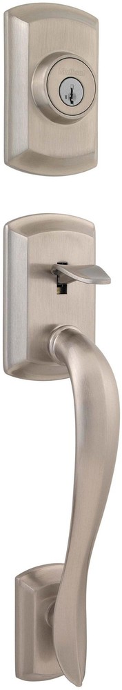 Kwikset 800AVHLIP-S.STRKP Avalon Sectional Single Cylinder Keyed - Nickel