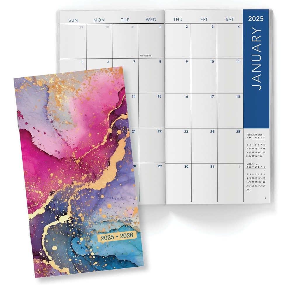 2-Year Monthly Pocket Planner/Pocket Calendar 3.5