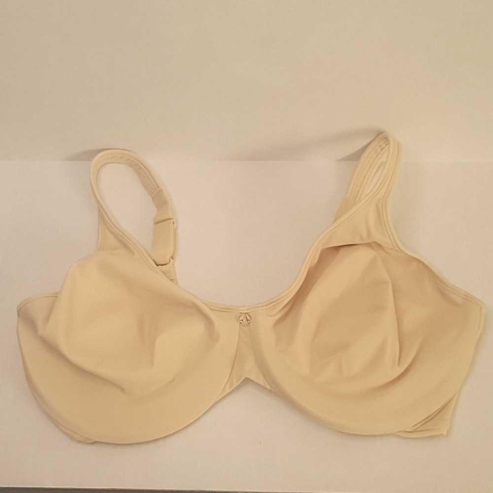 Bali Passion Comfort Classic Feminine Underwire Bra Smooth Lining Seamless 38DD