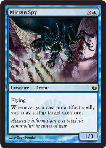 MIRRAN SPY X4 4 4X Mirrodin Besieged MTG Magic the Gathering Cards DJMagic