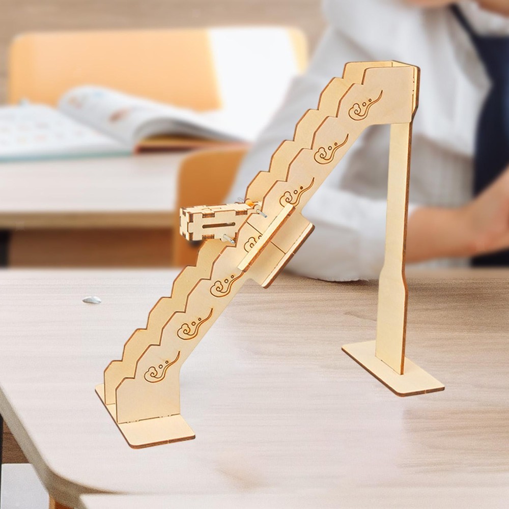 DIY Stairs Science Toy for Kids - Educational STEM Experiment Kit