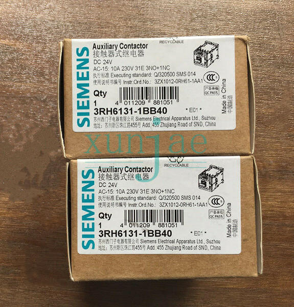 1PCS New Siemens 3RH6131-1BB40 contactor relay