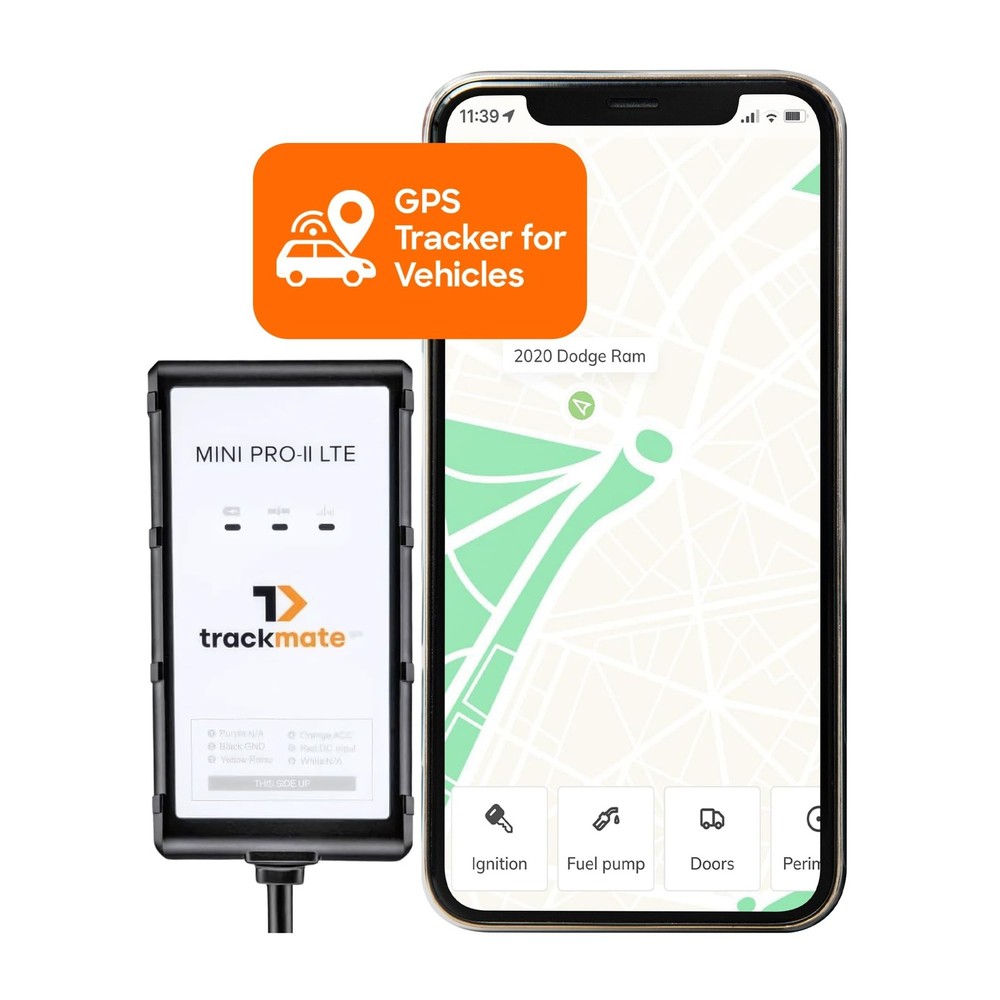 Mini PRO II LTE 4G GPS Tracker for Vehicles Motorcycles Trucks Trailers